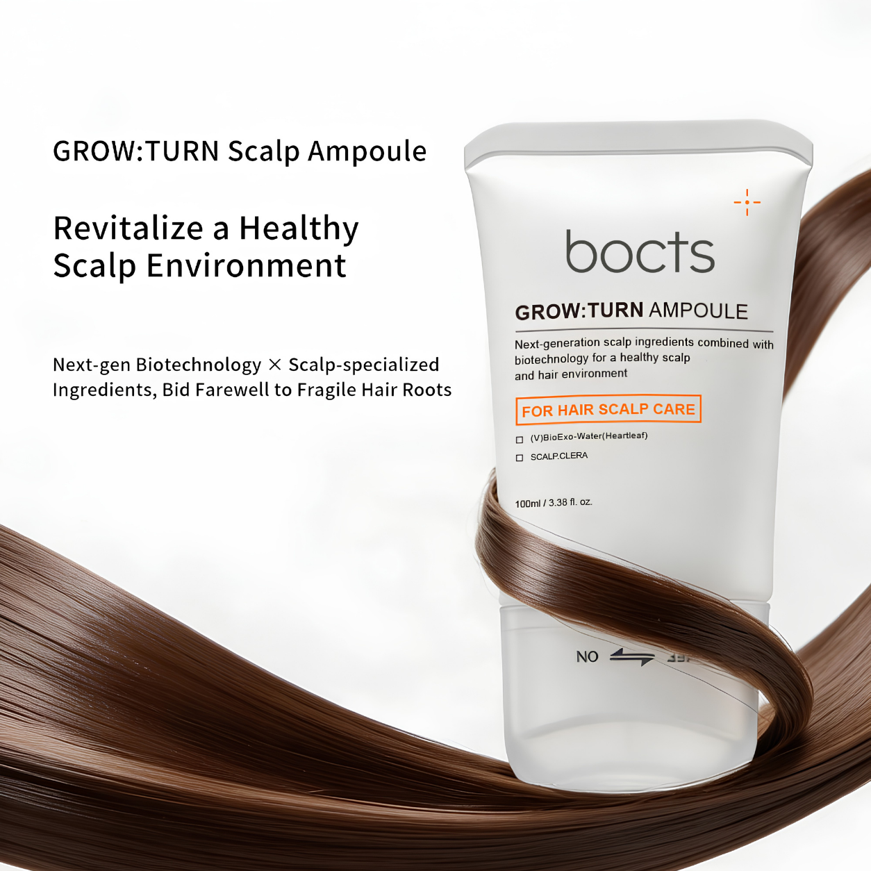 bocts GROW:TURN Ampoule application